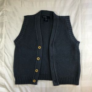 Baby Gap Button Up Sweater Vest